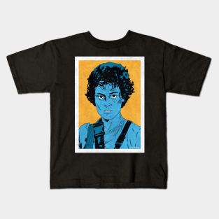 ELLEN RIPLEY - Aliens (Pop Art) Kids T-Shirt